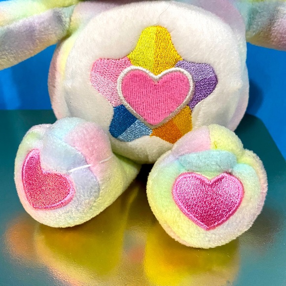 CARE BEARS VTG 2005 COLLECTORS EDITION SERIES 4 TRUE HEART w/ ATTACHED TAG 11” - Picture 4 of 14